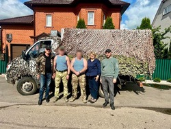 Отец Героя России и первомайские волонтеры передали гуманитарный груз на СВО
