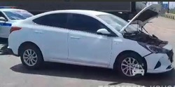 В Тамбове девушка на иномарке, уходя от погони, устроила ДТП 