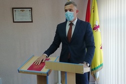 Главой города Уварово вновь избран Владислав Денисов