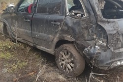 В Инжавинском округе «Гранта» совершила роковой кувырок в кювете