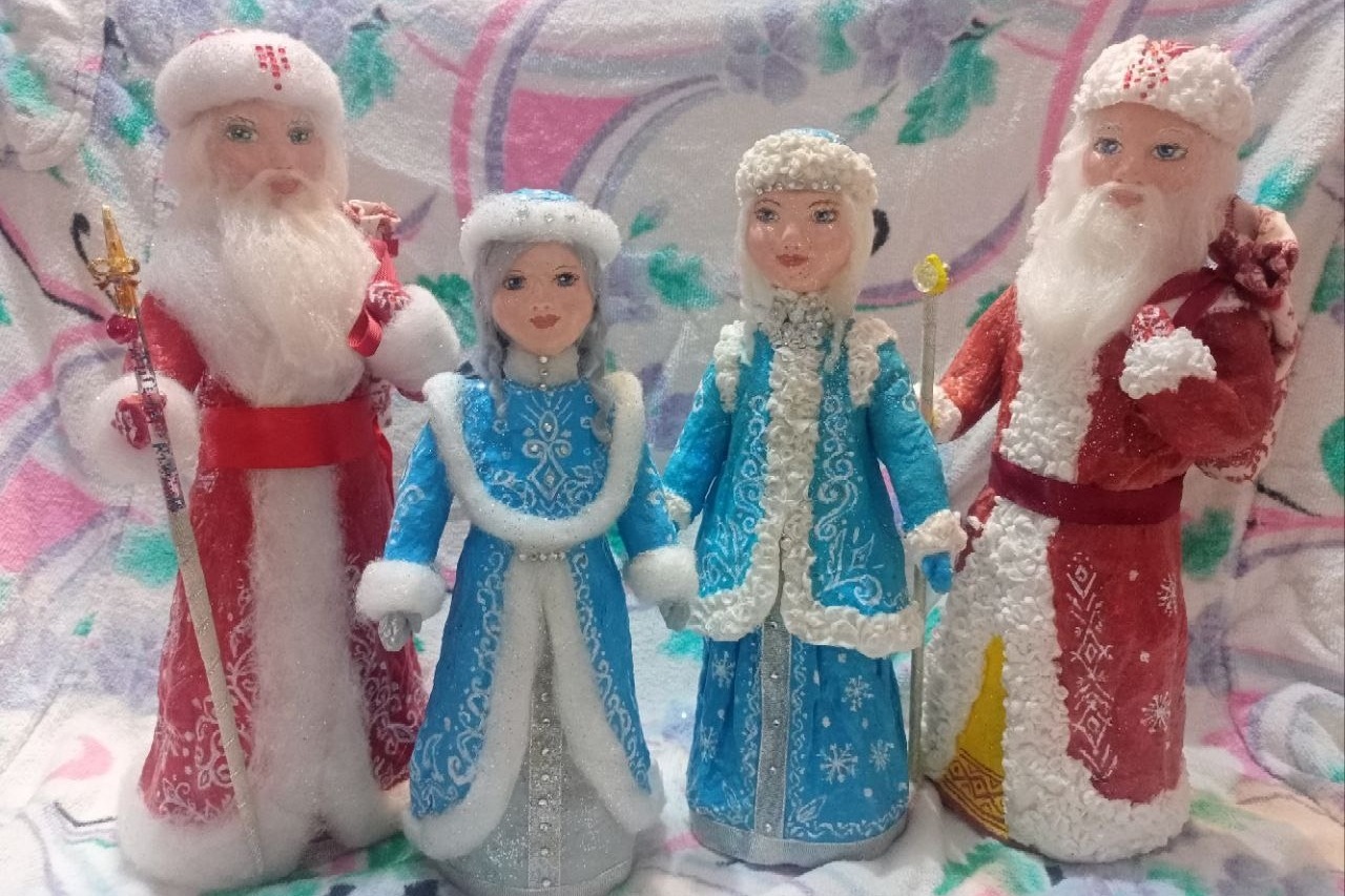 Куклы из ваты