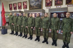 Тамбовские призывники отобраны для службы в Президентском полку