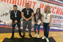 Мичуринские спортсменки установили два рекорда на Чемпионате России по пауэрлифтингу