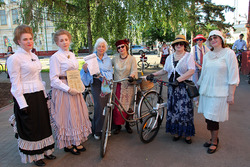 В Тамбове состоялось одно из самых ярких событий года - ретро-велопробег фестиваля «Модерн»