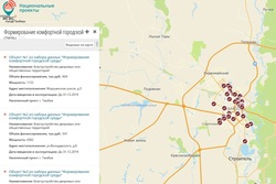 Интерактивная карта Тамбовской области по реализации национальных проектов дополнилась новыми объектами