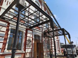 Здание Рахманиновского института вновь обретёт козырёк на чугунных опорах