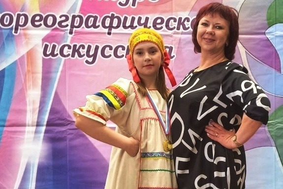 Марина Григорьева с воспитанницей