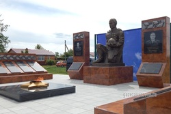 В Уваровском районе открыли памятник погибшим в Великую Отечественную войну