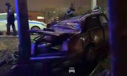 В Тамбове пьяный водитель врезался в столб и сбежал, бросив раненую пассажирку
