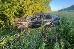 В Умётском округе ошибка водителя «Шевроле» привела в больницу четверых мужчин