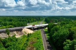 Строительство путепровода возле Малой Талинки идёт строго по графику