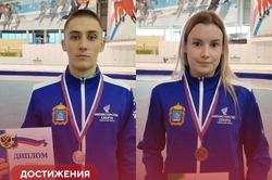 Тамбовские конькобежцы выиграли две медали на Всероссийских соревнованиях в Коломне