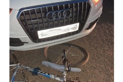 В Мичуринске пенсионерка на «Ауди» сбила 14-летнего велосипедиста