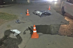 Два подростка на скутере попали в ДТП в Мичуринске