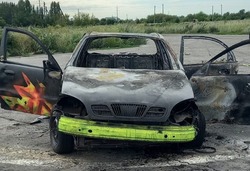 В посёлке Первомайский за одну ночь сгорели два автомобиля