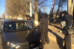 В Мичуринске на соблюдение масочного режима проверили такси