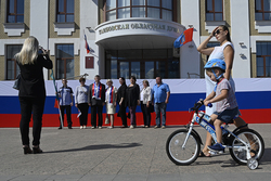 Тамбовская область с размахом отметила День Государственного флага