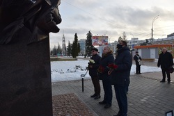 В Тамбове почтили память Валерия Халилова, погибшего в авиакатастрофе над Черным морем