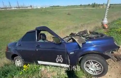 Под Тамбовом водитель «Лады» погиб при столкновении с фурой
