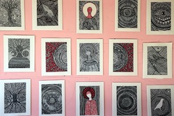 В Тамбове прошла выставка графических рисунков