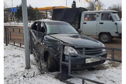 В Тамбове при столкновении "Лады" и автобуса пострадала женщина