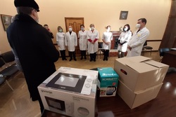 Тамбовские больницы, где лечат ковид-пациентов, получат новогодние подарки