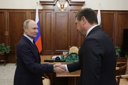 Владимир Путин поддержал планы Евгения Первышова по развитию Тамбовской области