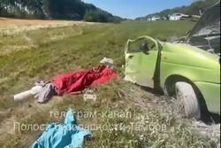 В Жердевском округе фура разорвала на части «Матиз»