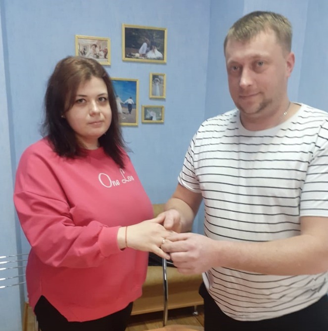 Молодожены Канцедаловы