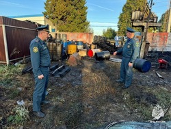 В Мичуринском МО возгорание сухой травы привело к пожару