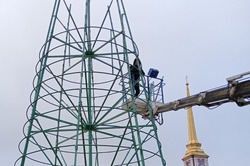 Мичуринск примеряет новогодние наряды