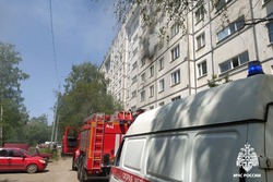 В Тамбове ликвидировали пожар в «трешке» на Мичуринской