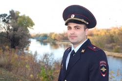 «Народным участковым» Тамбовской области стал майор полиции Виталий Акопян