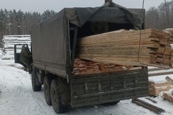 Бондарский лесхоз отправил на СВО пиломатериалы
