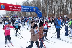 В Тамбове прошли массовые соревнования «Лыжня России-2025»