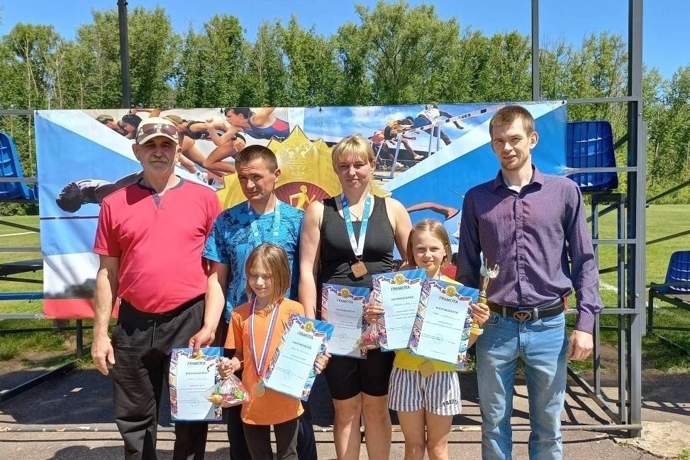 Победители фестиваля семья Андреевых