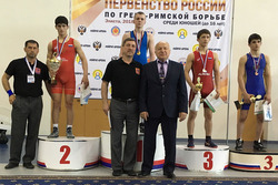 Тамбовский борец завоевал золотую медаль на первенстве России