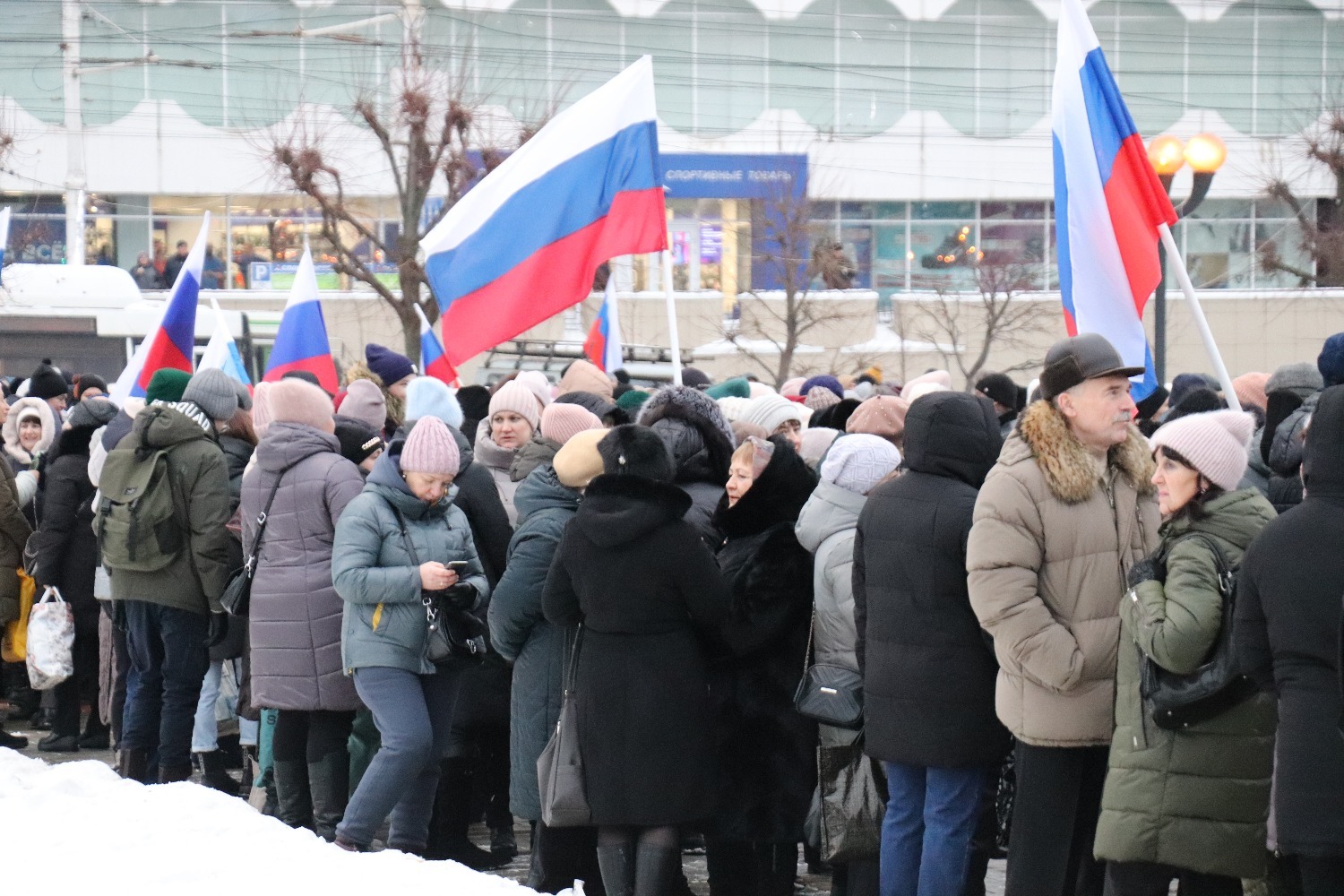 Митинг в Краснокаменске