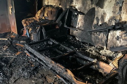 В Токаревке при пожаре погиб мужчина