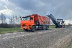 В Уваровском округе приступили к ремонту автодороги 