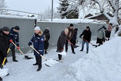 На Тамбовскую область за сутки выпало более четверти месячной нормы снега