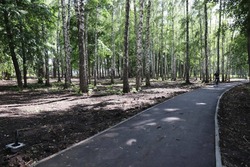 В Уварове благоустроили парк сахарного завода 