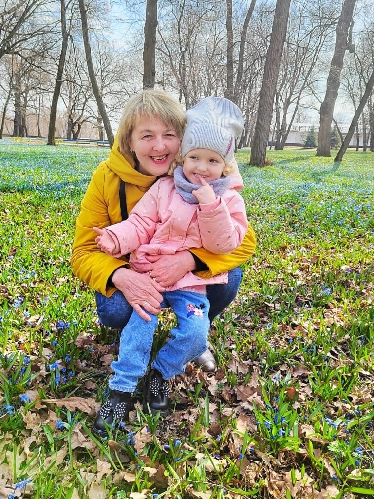 Ирина Шуршикова с внучкой Вероникой