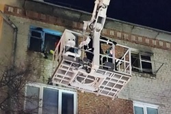 В Тамбове сотрудники МЧС спасли от огня четырёх человек