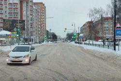 В Тамбове ликвидируют последствия снегопада