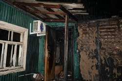 В Кирсановском округе при пожаре в доме погиб мужчина 