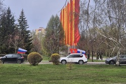 Тамбовские автомобилисты приняли участие в автопробеге Победы