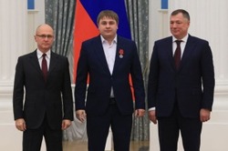 Тамбовский строитель получил госнаграду за помощь в восстановлении Донбасса