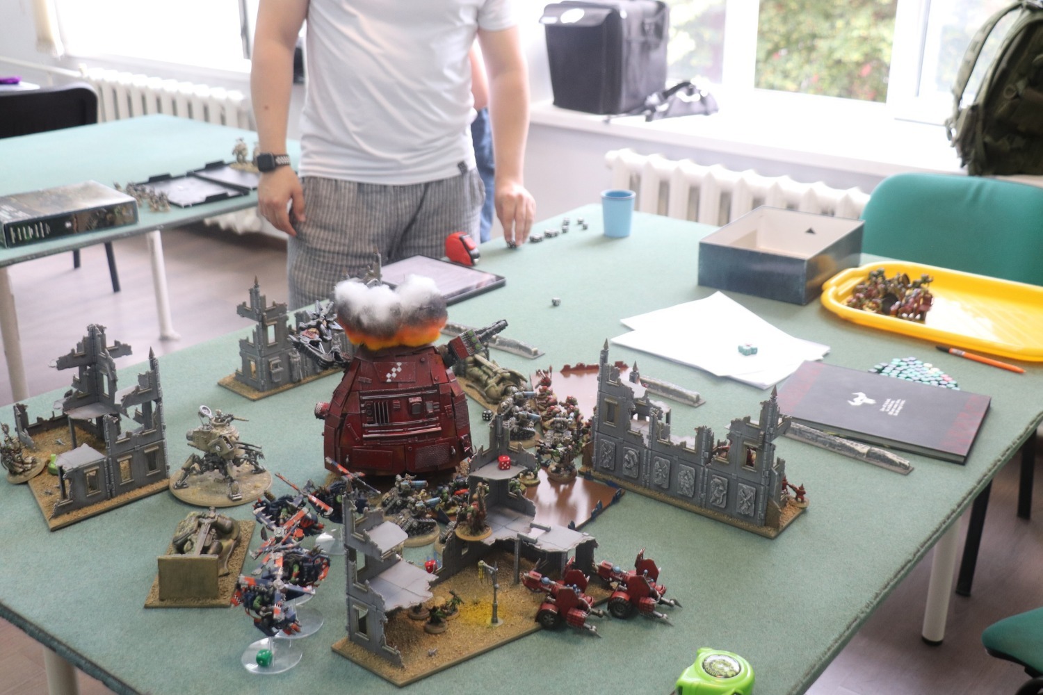 Ход сражений в настольной игре Warhammer 40k 