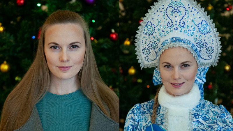 Андрей Мамзолов фотосессия Маши Снегурочки